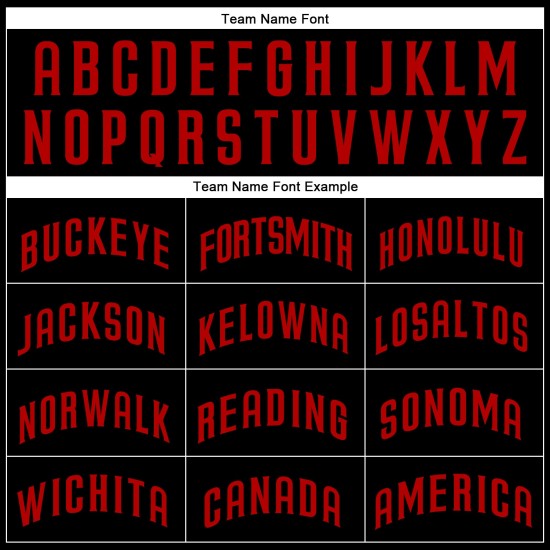 Jersey Custom Schwarz Baseball Authentic Rot Jersey Custom Schwarz Baseball Authentic Rot