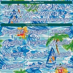 Weiß und Strand Bäume authentische königliche Muster Blumen benutzerdefinierte 3D Baseball Design Jersey Hawaii Palm Weiß und Strand Bäume authentische königliche Muster Blumen benutzerdefinierte 3D Baseball Design Jersey Hawaii Palm