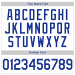 Weißes Royal Authentic Jersey Custom Baseball Weißes Royal Authentic Jersey Custom Baseball