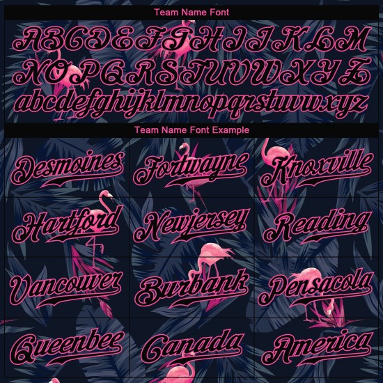 Baseball Flamingo 3D Benutzerdefiniertes authentisches Designmuster-Trikot Baseball Flamingo 3D Benutzerdefiniertes authentisches Designmuster-Trikot