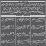 Steel Custom Authentic Trikot Grau Baseball Grau Steel Custom Authentic Trikot Grau Baseball Grau