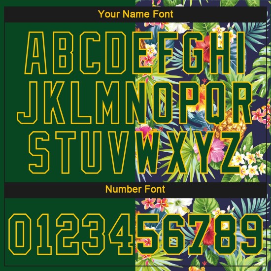 Mit Blumen Ananas Palm Baseball Muster Authentische Jersey Und Muster 3D Tropical Design Custom Blätter Mit Blumen Ananas Palm Baseball Muster Authentische Jersey Und Muster 3D Tropical Design Custom Blätter