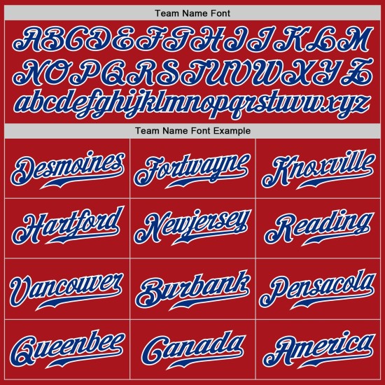 Authentisches Royal-White Pinstripe Baseball Custom Weiß Jersey Rot Authentisches Royal-White Pinstripe Baseball Custom Weiß Jersey Rot