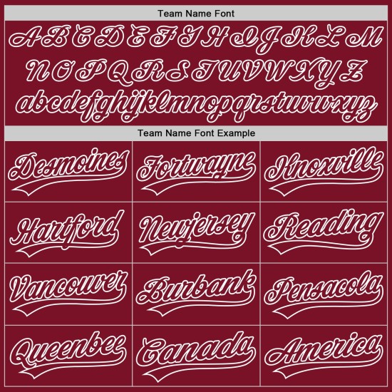Crimson Jersey Authentic Custom Baseball Crimson-Weiß Crimson Jersey Authentic Custom Baseball Crimson-Weiß